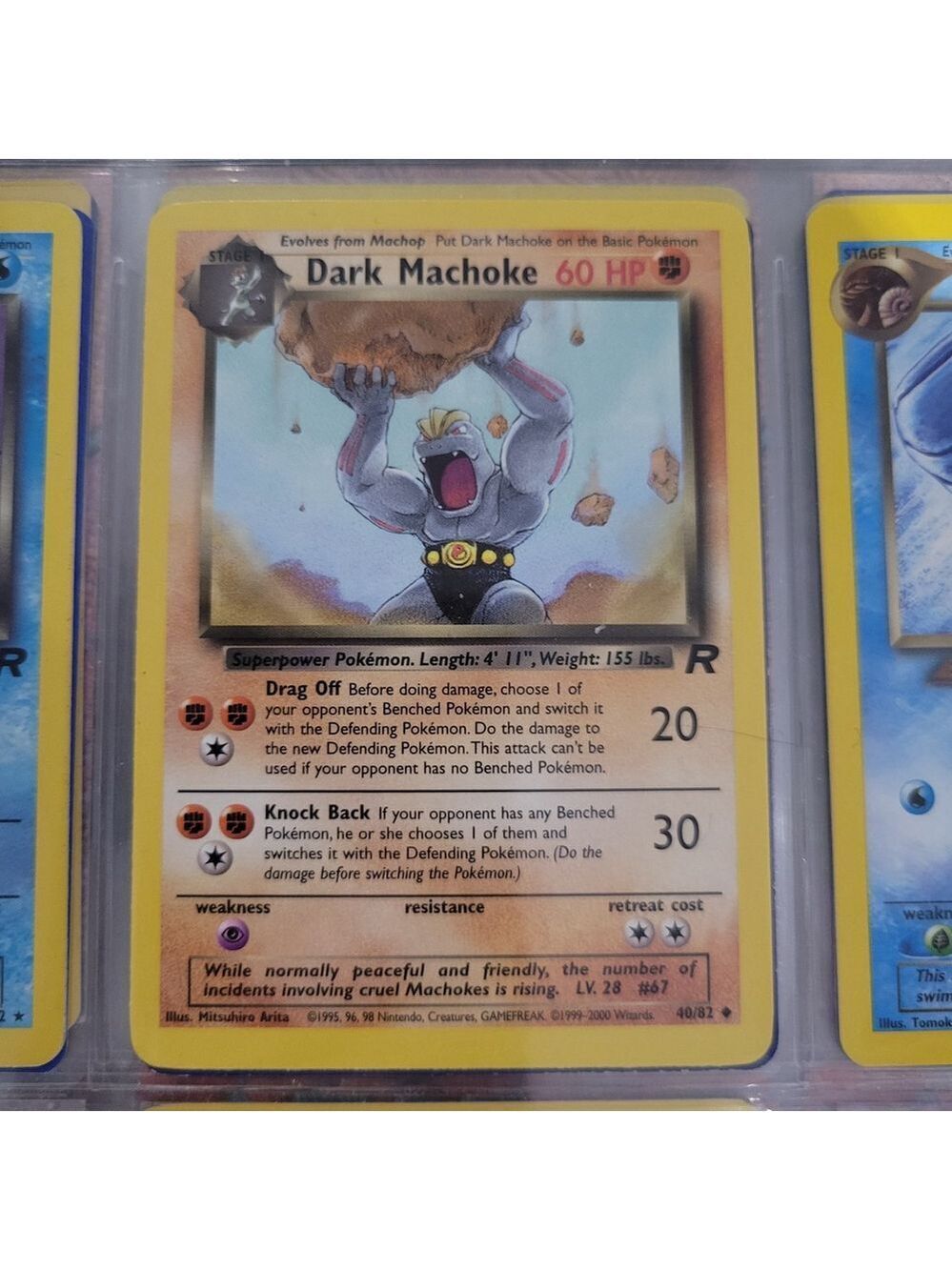 Pokemon Dark Machoke 40/82